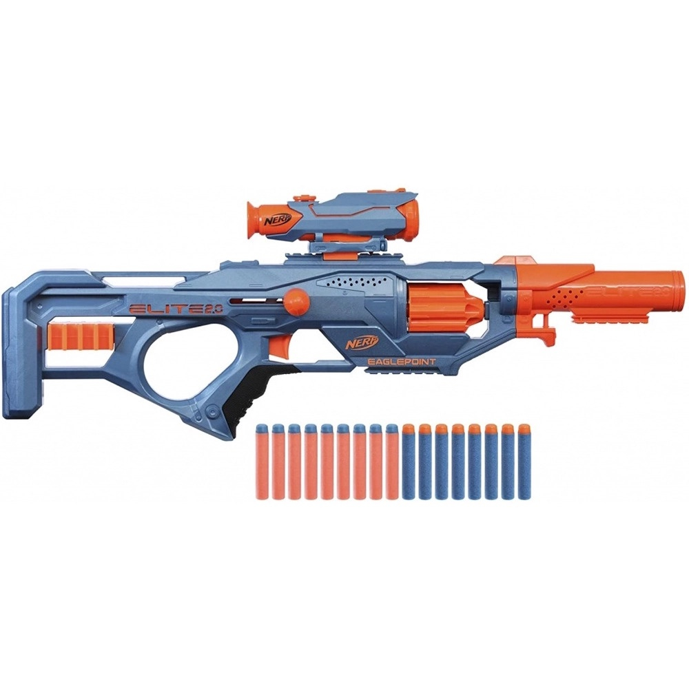 Arma De Dardos Em Estilo NERF + 20 Dardos