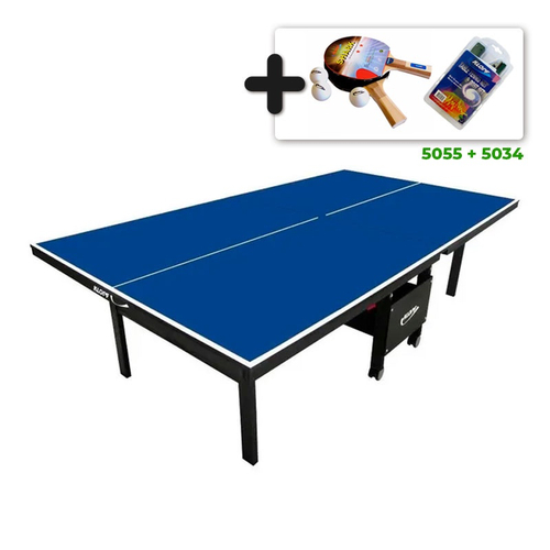 Mesa De Ping Pong Dobrável com Rodízio MDP15mm Klopf 1007