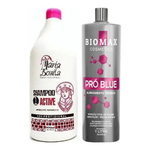 Kit Alinhamento Térmico Selagem Capilar Matizador Blond Liss