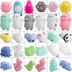 Kit 15 Bichinho Macio De Apertar Pop It Fidget Squishy Toy Menor preço em Kit 15 Bichinho Macio De Apertar Pop It Fidget Squishy Toy