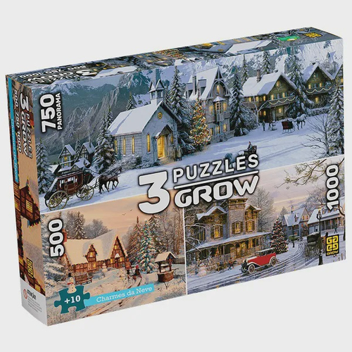 Quebra-cabeça 750 Peças Puzzle 750 - Panorama Horizonte Grego Grow