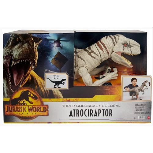 Comprar Jurassic World dinossauro T-Rex ataca e devora de Mattel