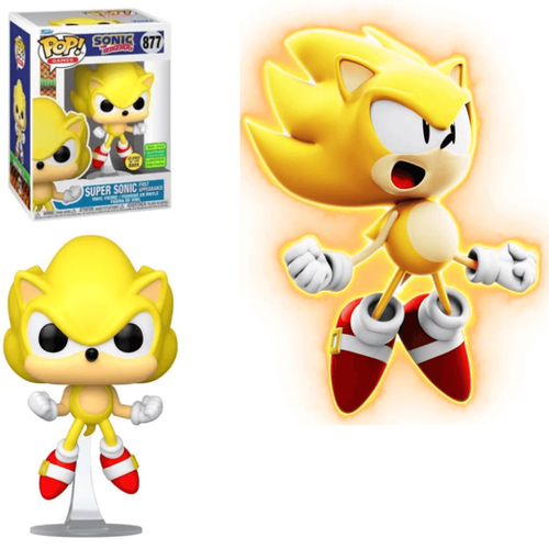 Funko Pop #877 - Sonic - Hedehog - Sonic - Brasil Games - Console