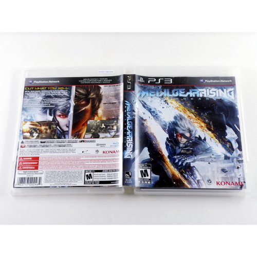 Jogo metal gear rising revengeance playstation 3, pontofrio