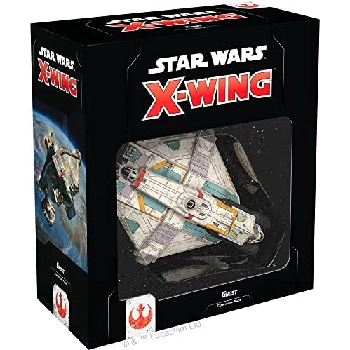 Star Wars X-Wing 2ª Edição Miniaturas Jogo Fantasma pacote de expansão Jogo  de Estratégia para Adultos e Adolescentes Maiores de 14 anos 2 Jogadores  Tempo médio de jogo 45 minutos Feito pela