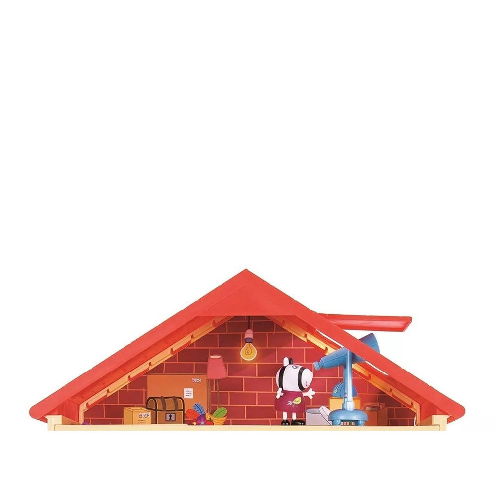 Casa com Jardim Peppa Pig e George - Dtc - Casinha de Boneca