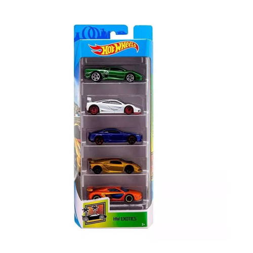 Hot Wheels Pacote 5 Carrinhos sortidos - Mattel em Promoção na Americanas