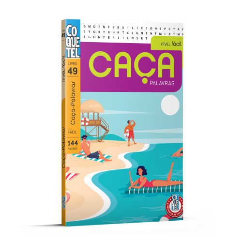 Passatempos Coquetel Nível Fácil +560 Jogos de Caça Palavras Kit 7 Volumes  - Outros Livros - Magazine Luiza