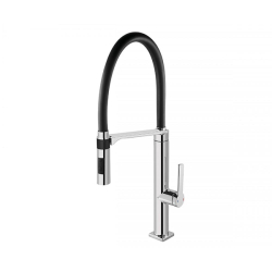 Misturador Monocomando para Cozinha de Mesa Doc Chrome/Black Docol é boa?