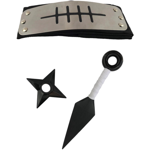 Kunai Naruto Completo Fantasia Naruto + Kit Ninja + Premium