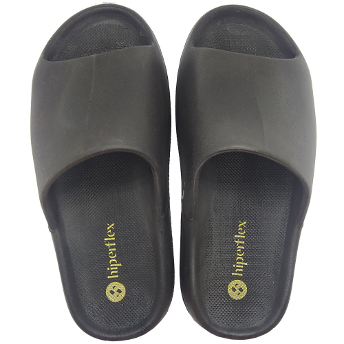 Chinelo Masculino Slide Nuvem Hiperflex Ortopédico Preto - Imagem 3