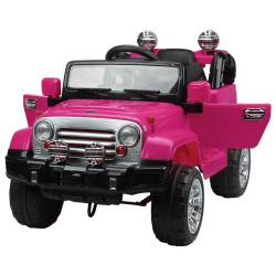 Jipe Elétrico Trilha Rosa Com Controle Remoto 12V Bel Brink é boa?