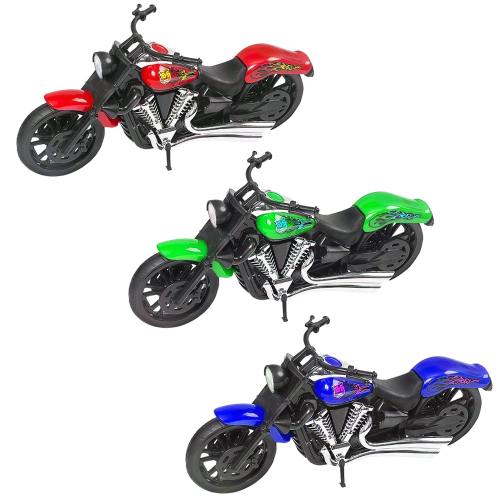 Moto Eletrica Infantil Xplast Speed Chopper 6V Branca Vermelha - Maçã Verde  Baby