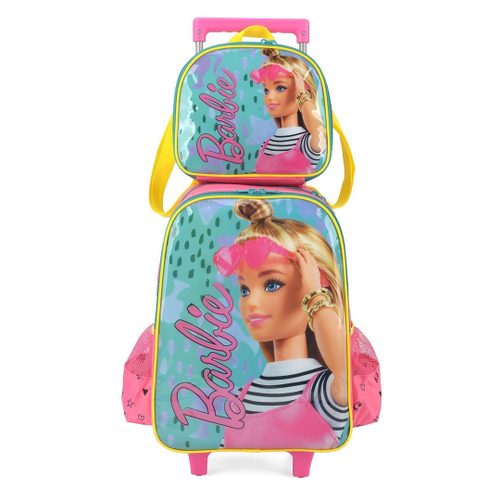 Mochila De Rodinha Infantil Barbie Princesa Pop Star G - SESTINI - Mochila  Infantil - Magazine Luiza