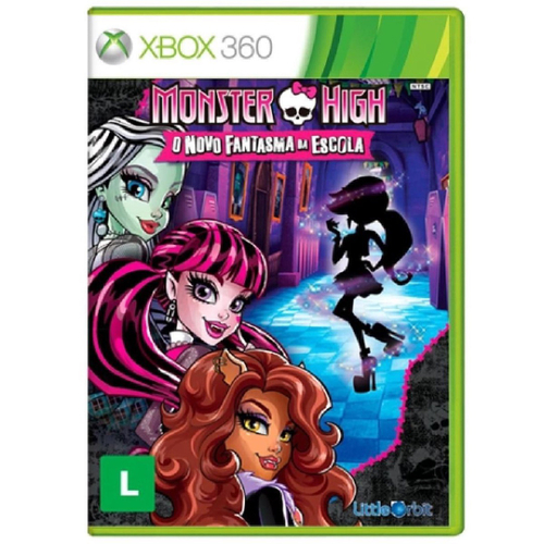 jogo monster high o novo fantasma da escola xbox 360 - Ri Happy