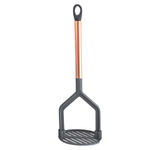 Amassador De Batatas Cinza Multiuso Para Cozinha Nylon Cabo Rose