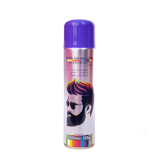 Tinta Temporária para Cabelo Roxo Neon - 135ml