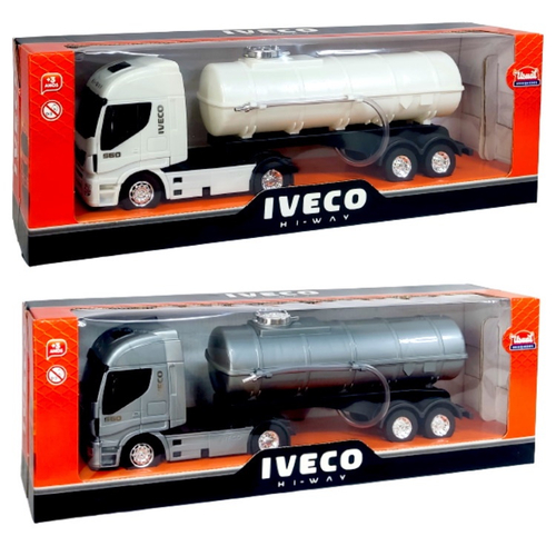 Carreta de Brinquedo Caminhão de Água Articulada Roda Livre de 41cm Iveco