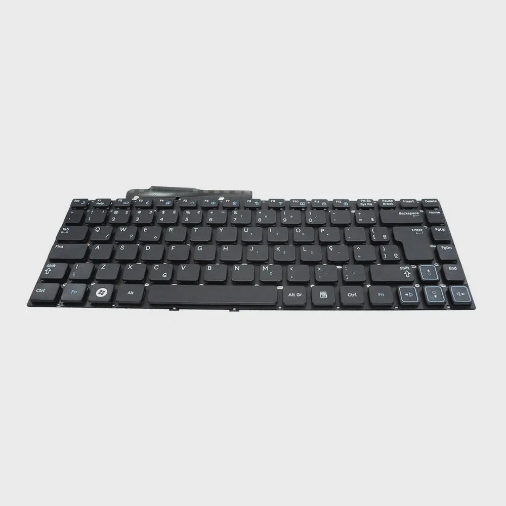 Teclado Para Notebook Samsung Rv411 Preto Com ç Em Promoção Ofertas