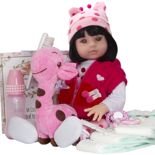 Bebê Reborn Levi Silicone Pode Tomar Banho 43cm - Boneca Reborn Original  Silicone