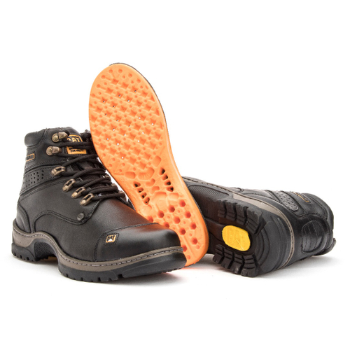 Bota Adventure Caterpillar Masculina Em Couro Marfim na Americanas