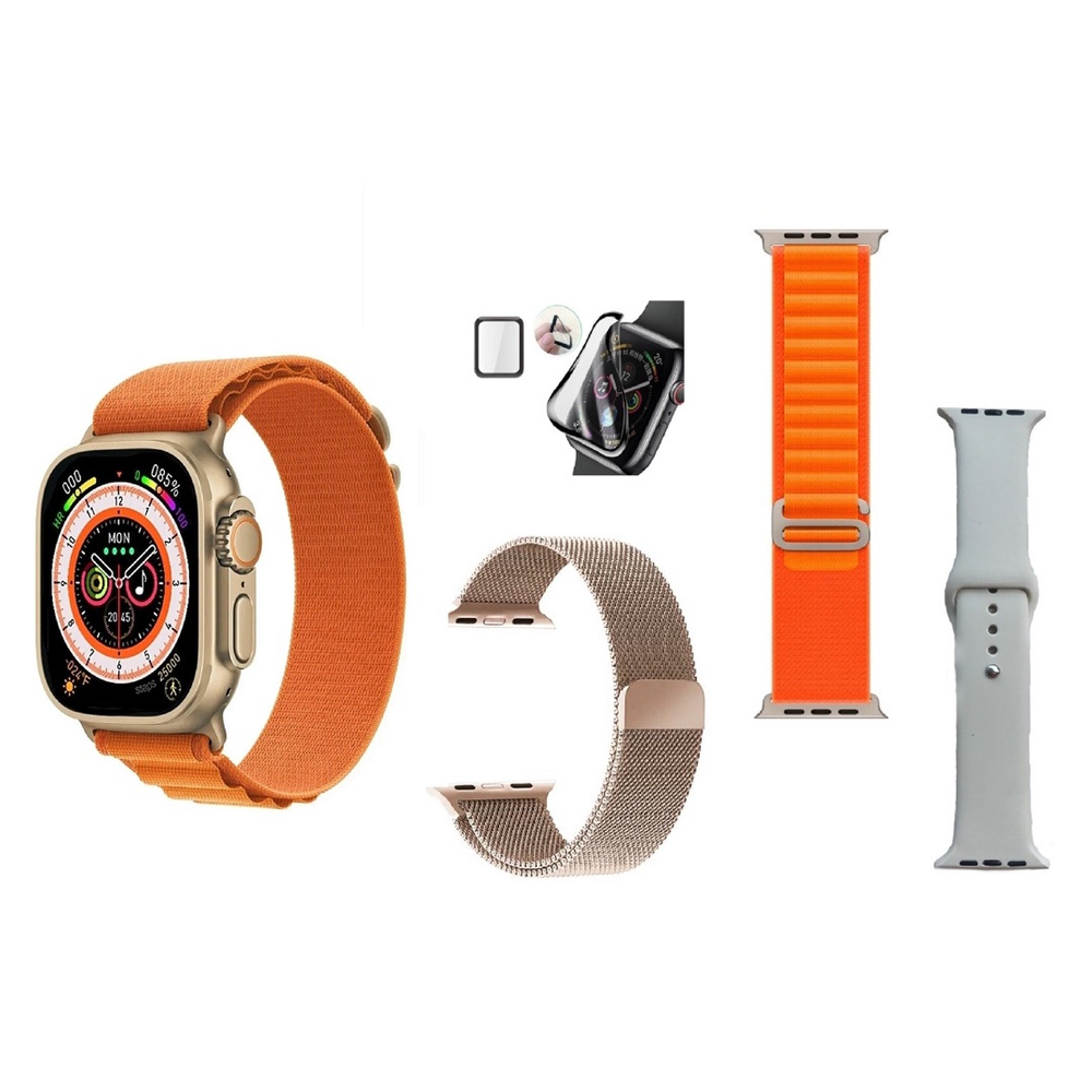 Relogio Inteligente Smart Watch Ultra Tela 2.02 Serie 8 Cor Da