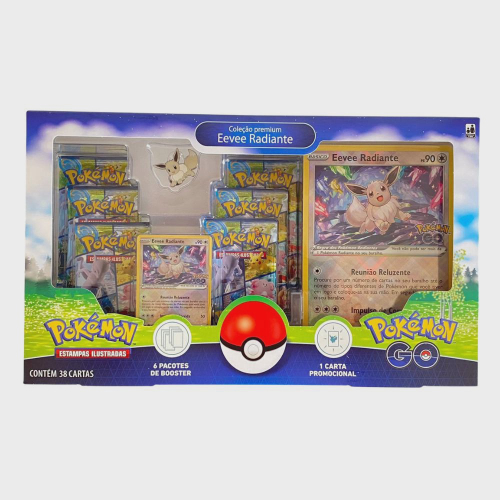 Pokémon tcg: Box Pokémon go Coleção Premium - Eevee Radiante na Americanas  Empresas