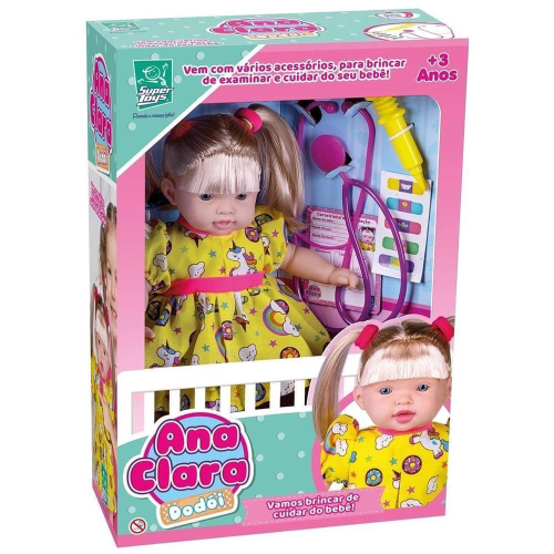 Boneca Babies Lovely Dodoi Com Acessorios - Bambola - 768 em Promoção na  Americanas