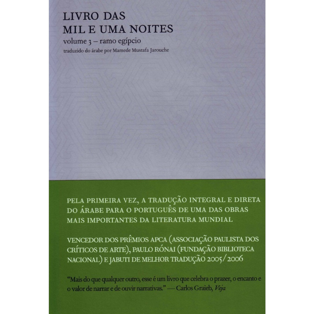 Livro das mil e uma noites – Volume 4: Ramo egípcio + Aladim & Ali