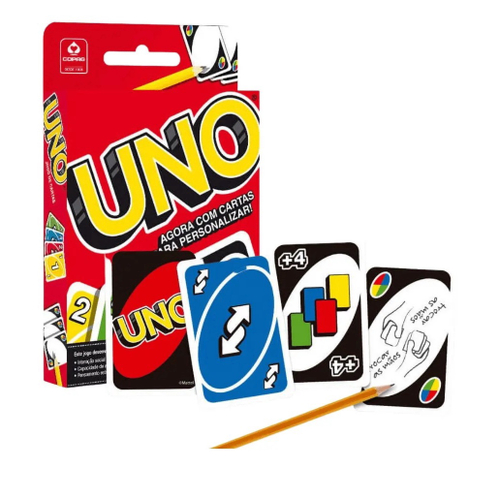 Jogo de cartas - Uno - 114 Cartas - Copag