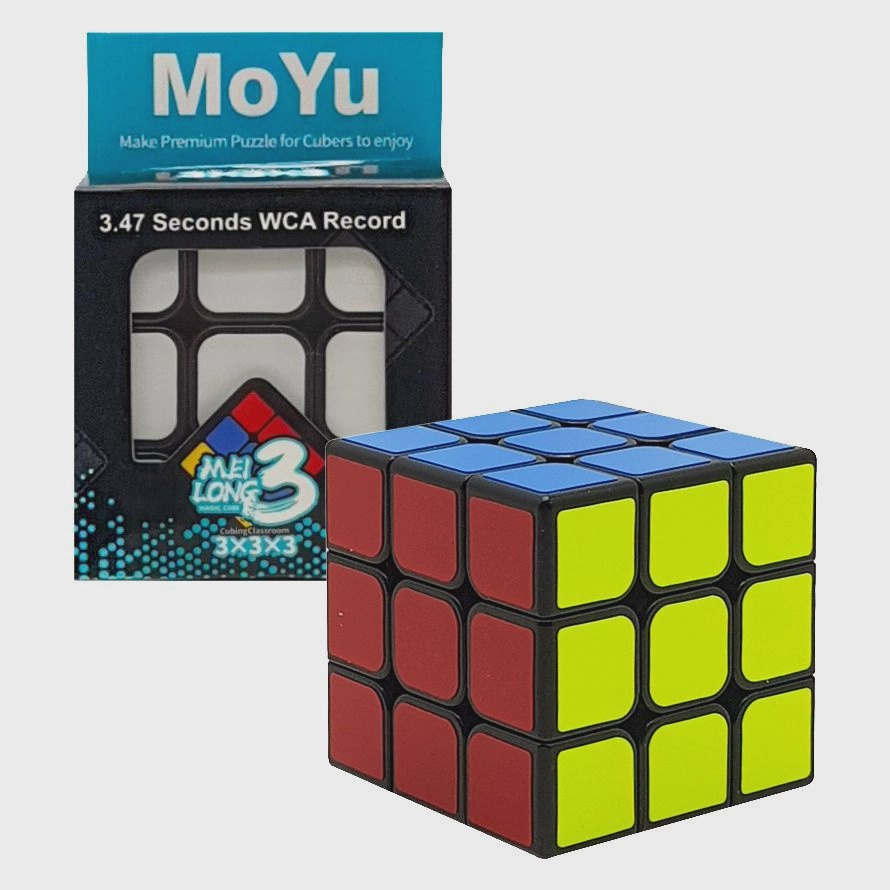 Cubo Mágico 3x3x3 Moyu Profissional Não Trava Giro Suave