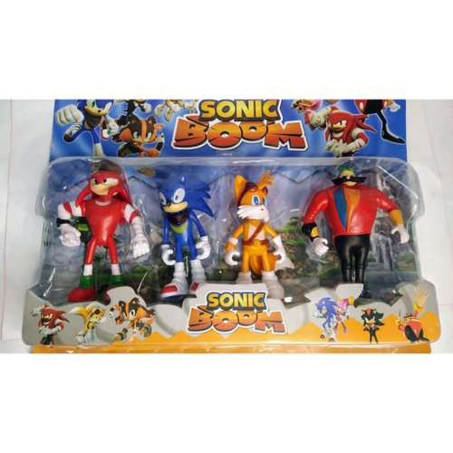 Kit Sonic com 4 Bonecos 12 cm em Promoção na Americanas