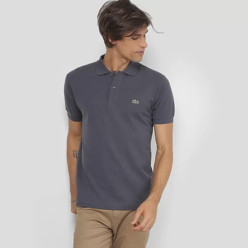 Camisa Gola Polo Lacoste Basica Regular Fit No Shoptime