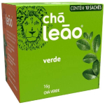 Cha Verde Saches de 1,6g cx 10 un Leao