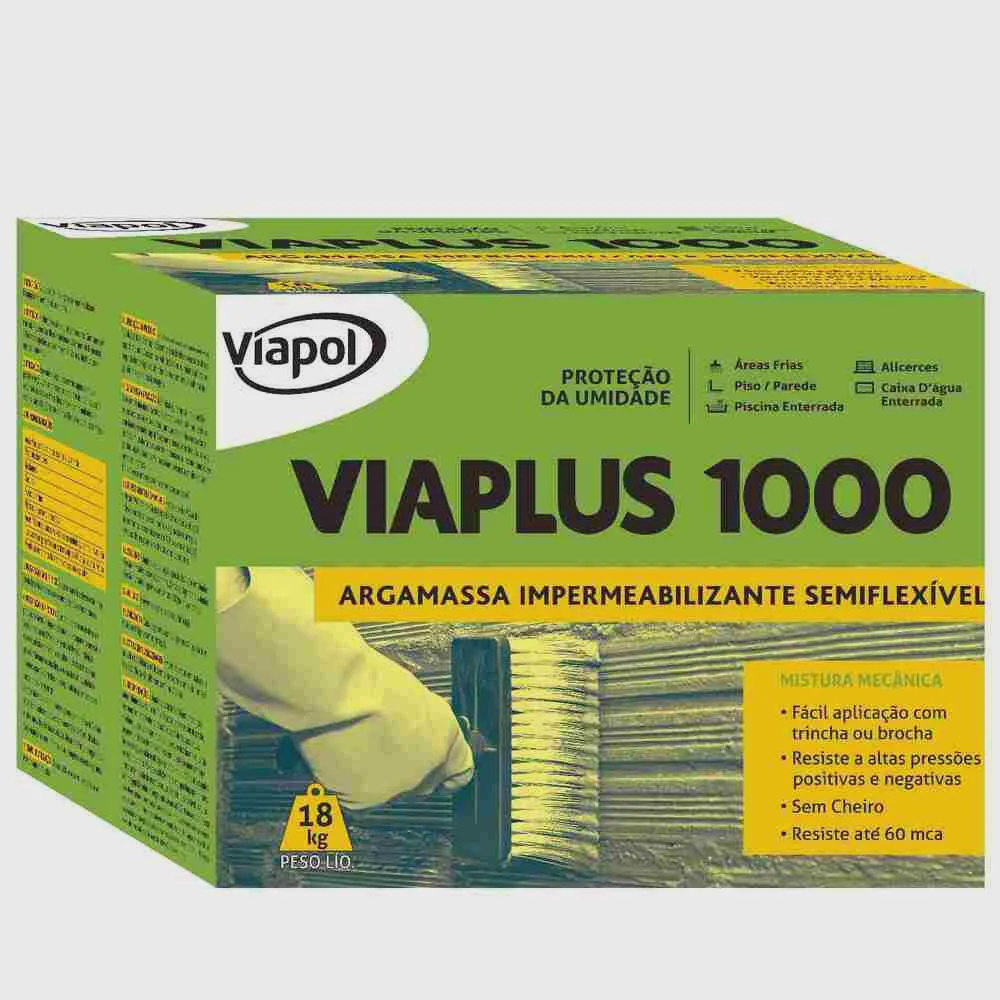 Revestimento Impermeabilizante Semiflexivel Viaplus 1000 18 Kg - Viapol ...