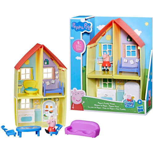 Casa Peppa Pig com Acessórios 3 + F2167 Hasbro em Promoção na Americanas