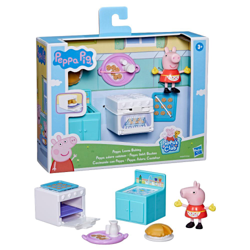 Playset com Mini Figuras Casa da Peppa - Quarto - Peppa Pig