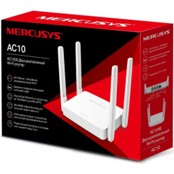 Roteador Mercusys AC10 AC1200 Dual Band 2,4/5GHz 4 Ant Fixas é boa?