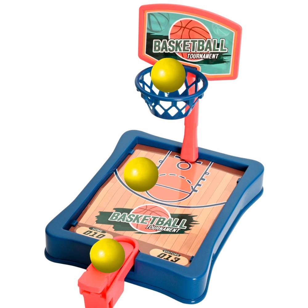 Mini Jogo Basquete De Mesa Brinquedo Com 6 Bolinhas Lançador em Promoção na  Americanas