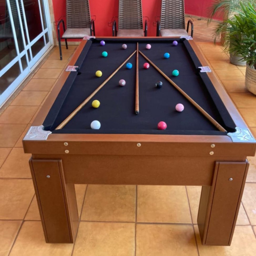 Sinuca Residencial / MDF com Acessórios snooker bilhar - Tudo para