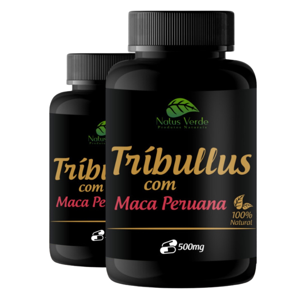 Tribullus Terrestris Com Maca Peruana Max Power Evolution 100 Cápsulas De 500mg Tribulus 9349