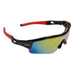 Óculos Esportivo Ciclista Mask Ellevem Vermelho - Preto