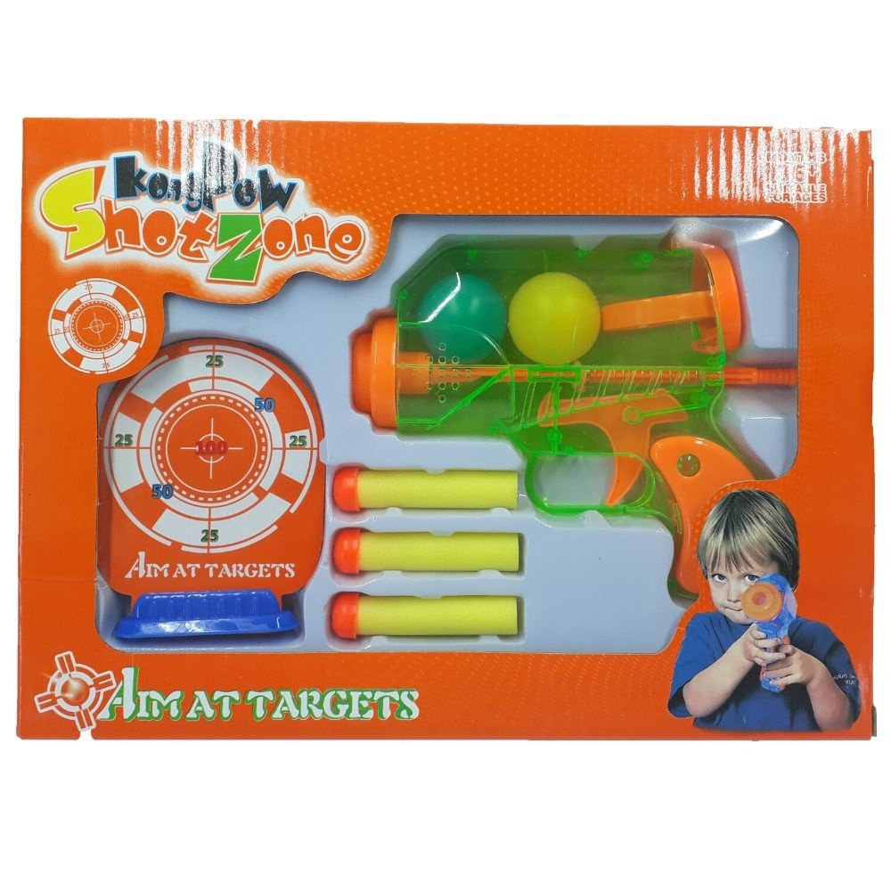 Arminha Brinquedo Lança Dardos Tipo Nerf Bolinhas de Agua