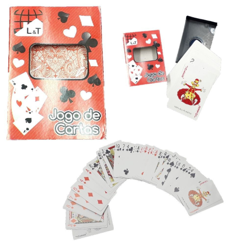 Kit 40x Jogo De Cartas Baralho Completo Paciência 21 Atacado