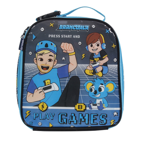 Mochila de Rodas Escolar Brancoala Games com parte térmica