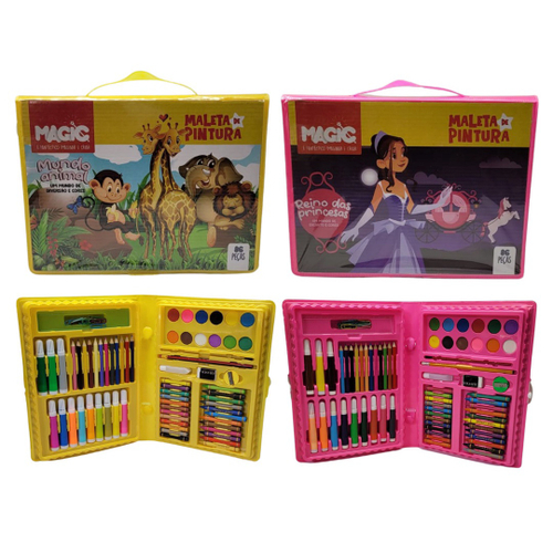 Desenhos e Pinturas - Kit Pintura Club Shark Brincadeira De Criança