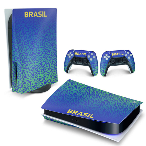 Skin PS5 Controle Playstation 5 Adesivo - Brasil em Promoção na Americanas