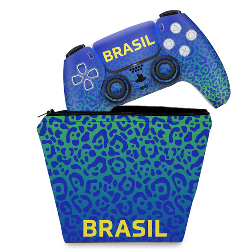 Skin PS5 Controle Playstation 5 Adesivo - Brasil em Promoção na Americanas