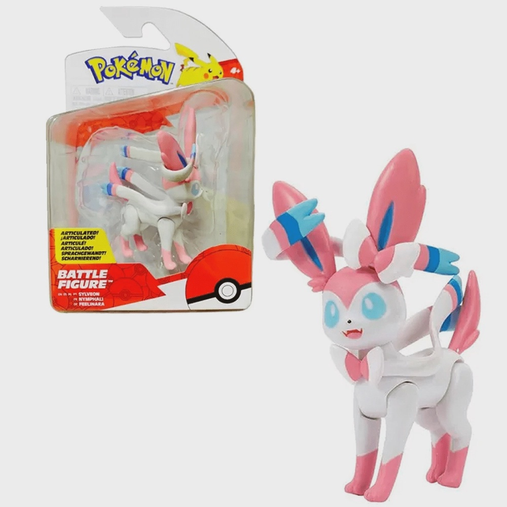 Figuras de Ação - Pokemon - Sylveom - Sunny - Ri Happy