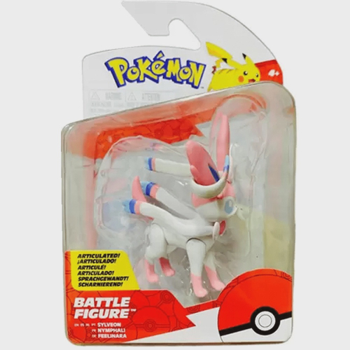 Pelúcia Pokémon Sylveon Eevee Evoluções Oficial Colecionador - R$ 78,9